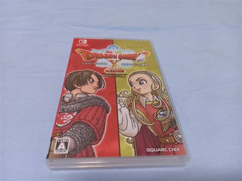 【未使用に近い】nintendo Switch ソフトドラゴンクエストx 目覚めし五つの種族 オフライン デラックス版の落札情報詳細