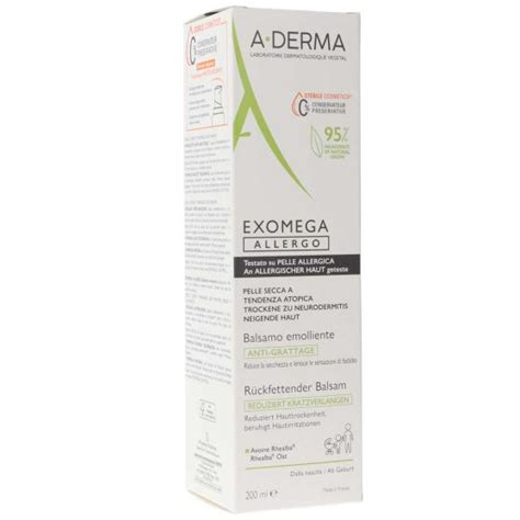 A Derma Exomega B Lsamo Anti Picor Para La Dermatitis At Pica Ml