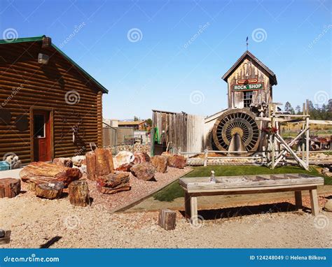 Bryce Canyon Old Western Town Utah Editorial Stock Image Image Of