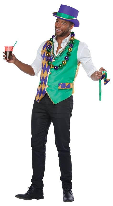 Men's Mardi Gras Vest Kit