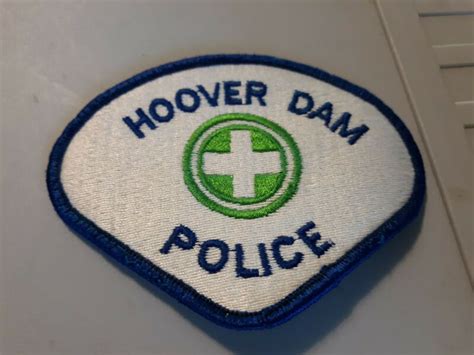 Hoover Dam NEVADA Federal Police Patch Department of Interior ...