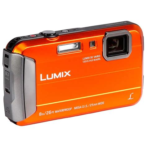 Panasonic Lumix DMC FT30 Compact Camera Orange Techinn