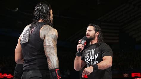 Wwe Raw Seth Rollins Roman Reigns Lay Out Jeri Ko On Chicago Wwe News Sky Sports