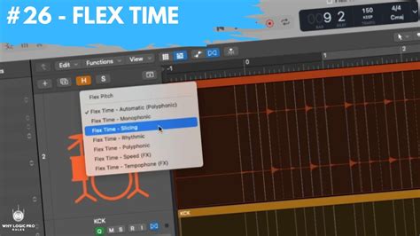 Flex Time For Simple Audio Editing In Logic Newbie To Ninja A