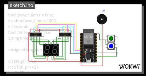 Timer Wokwi Esp32 Stm32 Arduino Simulator