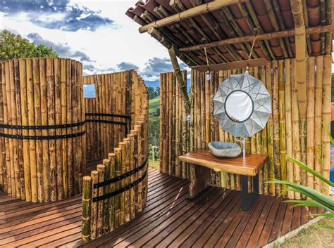 Montana Glamping Salento Colombia Diseños De Casas De Campo Ducha