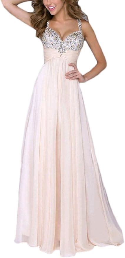 Abendmode Damen Hochzeitskleid Elegant Lang Maxikleid Festlich