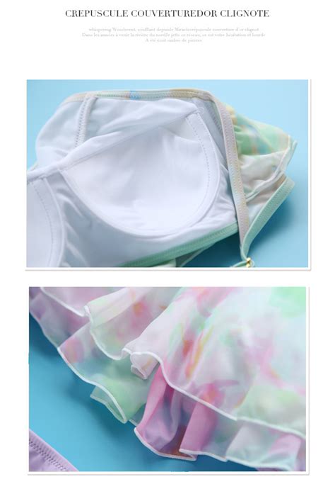 Shop Our New Floral Printing Girl Bikini Chiffon Swimwear