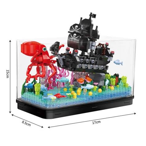 Bluebrixx Sets Ocean View Boat Mini Blocks