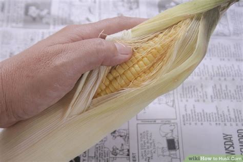 3 Ways to Husk Corn - wikiHow