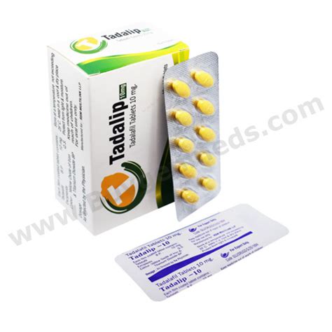 Tadalip 10mg Tadalafil Dosage Price Fast Shipping