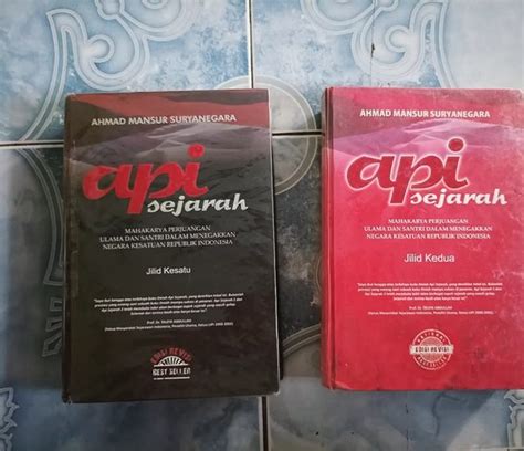 Jual Original Hc Hardcover Paket Lengkap Api Sejarah Jilid 1 Dan 2