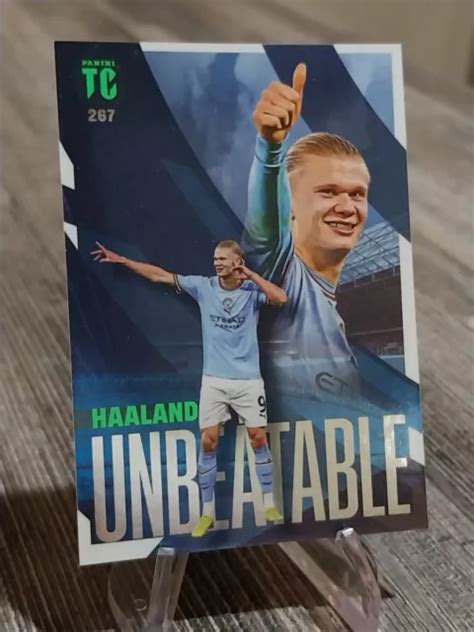 Carte Panini Top Class Erling Haaland Unbeatable Eur