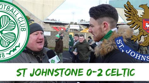 St Johnstone Celtic Full Time Reaction Youtube