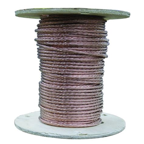 Southwire 500 Ft 18 Stranded Bare Copper Wire 55024745 The Home Depot