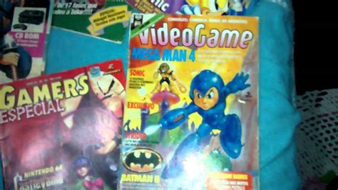 Algumas de minhas revistas de Video Games das antigas época de ouro