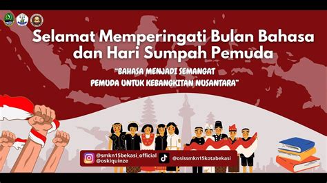 Peringatan Bulan Bahasa Dan Sumpah Pemuda Youtube