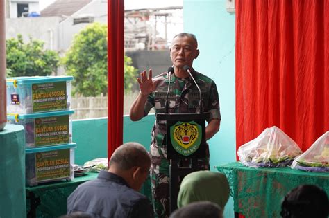 Danrem 062 Tn Dampingi Pangdam III Slw Launching Gerakan TNI AD