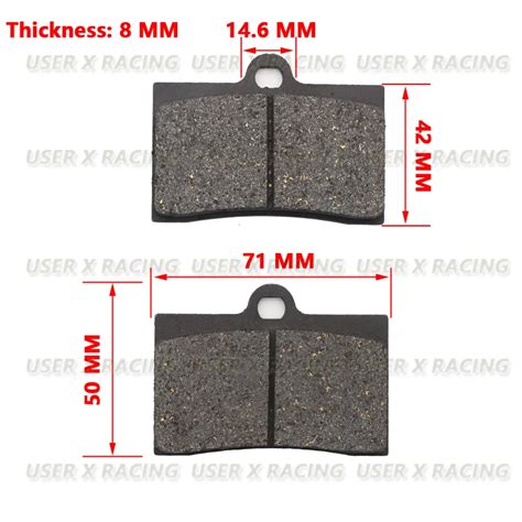 Userx Motorcycle Disc Brake Pad Brakes Front Rear Disc Brake Pads For Fa095 Yamaha Yamaha Tm