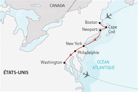 Circuit Merveilles De L Est Am Ricain Etats Unis