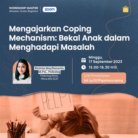 Workshop Master Live Mengajarkan Coping Mechanism School Of Parenting