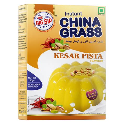 Kesar Pista China Grass The Big Sip Best Natural Spices And Bevarages