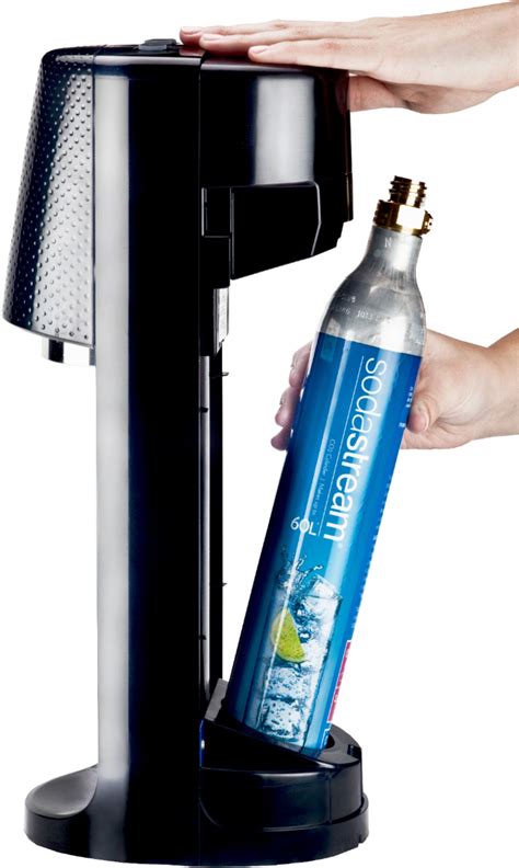 Sodastream Fizzi One Touch Sparkling Water Maker Kit Black 1011811017