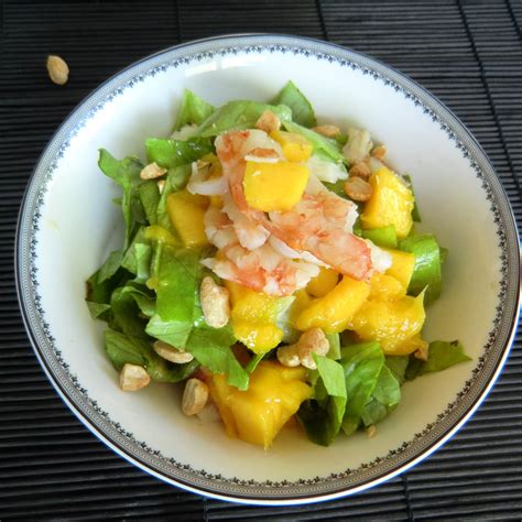 Siba Rita Ensalada De Mango Y Langostinos Mango And Scampi Salad