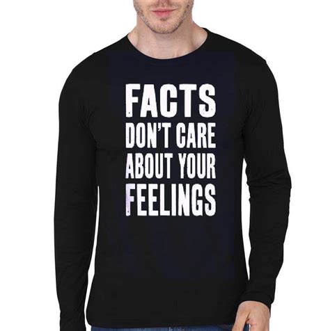 Ben Shapiro Facts Don’t Care About Your Feelings Black T-Shirt | Swag ...