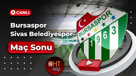 Bursaspor Sivas Belediyespor l Maç Sonu l CANLI YAYIN YouTube