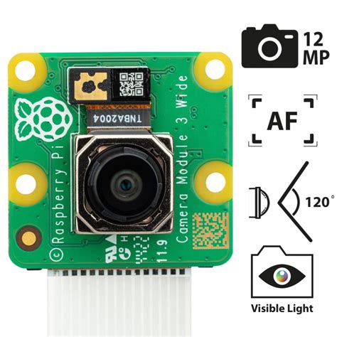 Raspberry Pi Camera Module 3 12MP With Auto Focus Lens