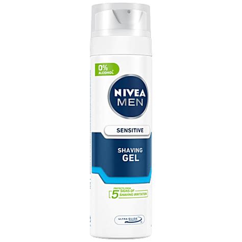 Buy Nivea Shaving Gel Sensitive For Men 200 Ml Online At Best Price of ...