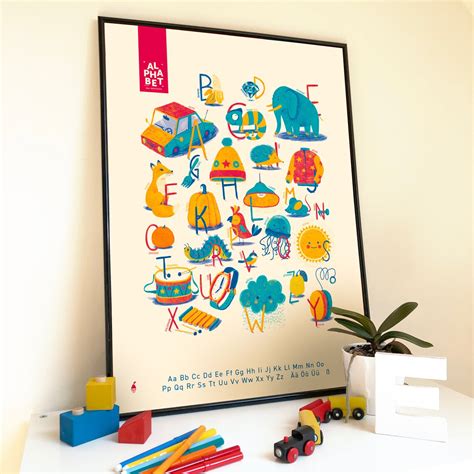 German Alphabet Poster German Alphabet ABC Digital Art Kids - Etsy