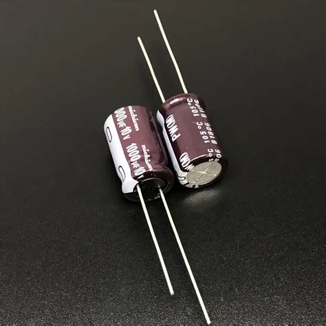 10pcs 100pcs 1000uf 10v Nichicon Pw Series 10x16mm Low Impedance Long Life 10v1000uf Aluminum