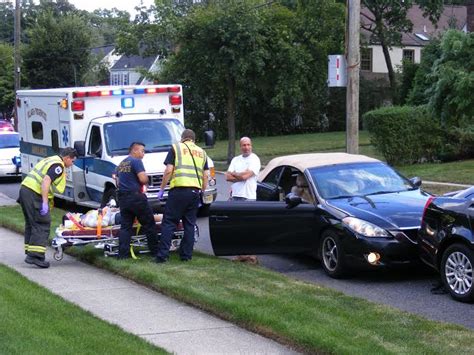 Rear End Collision On Linwood Avenue Sends One To Humc