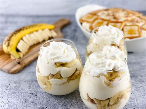 No Bake Banana Pudding Easy Individual Desserts