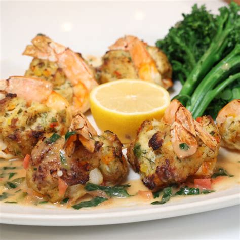 Baked Stuffed Jumbo Shrimp Recipe Josh Capon