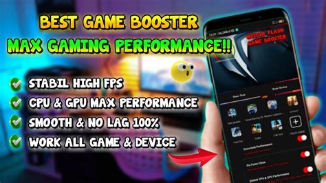 Smooth Fps Tinggi Game Booster Terbaik Untuk Mengatasi Lag Saat