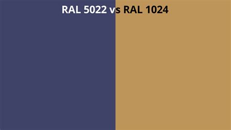 Ral 5022 Vs 1024 Ral Colour Chart Uk