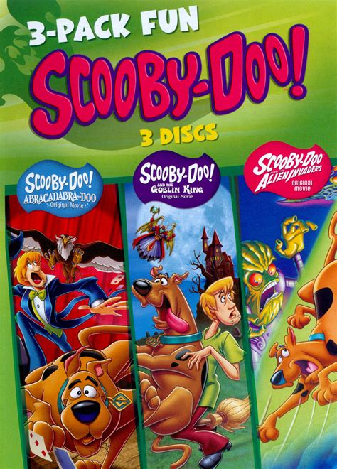 Best Buy Scooby Doo 3 Pack Fun 3 Discs