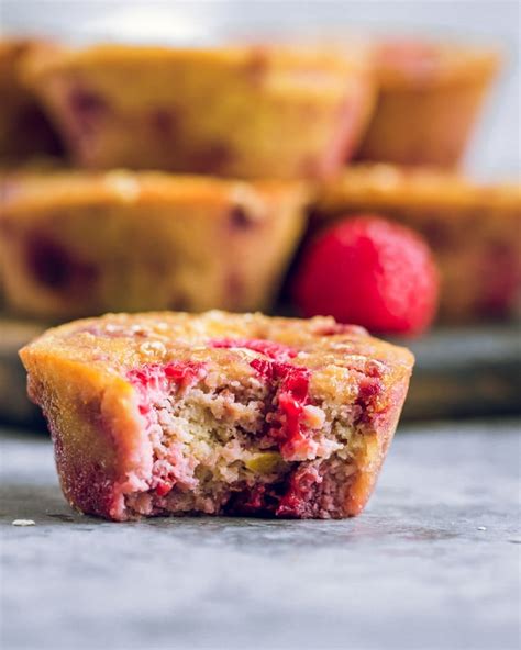 Lemon Raspberry Muffins Healthy Gluten Free One Clever Chef