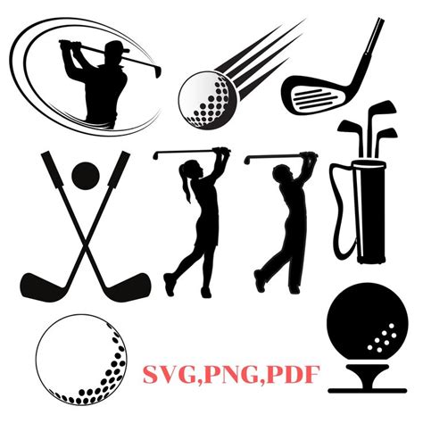 Golf Svg Bundle Golf Svg Golfing Svg Golf Player Svg Golf Clubs Svg