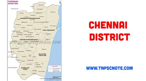 Chennai District Information Boundaries And History From Shankar Ias