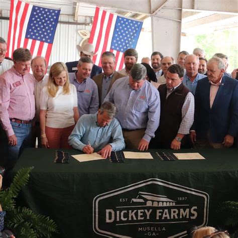 Gfb Field Notes Kemp Signs Bills Important To Ag Into Law