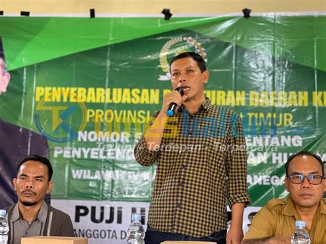 Puji Hartadi Edukasi Bantuan Hukum Bagi Warga Kurang Mampu Di Desa Loa