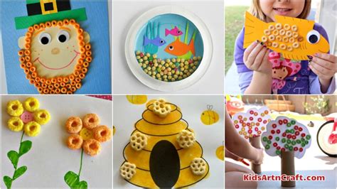 Cereal Crafts Archives Kids Art And Craft