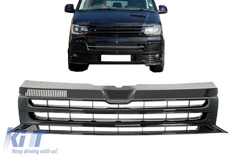 Badgeless Front Debadged Grille Suitable For Vw T Facelift