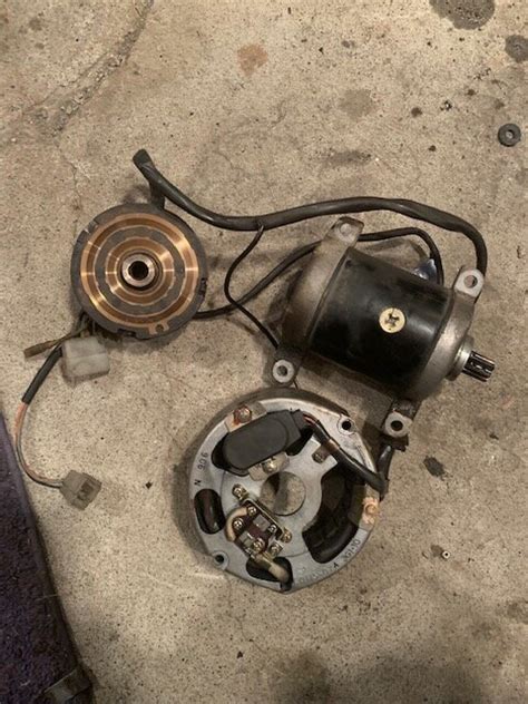 Sold Found Inactive 1980 XS 650 Starter And TCI Stator Rotor