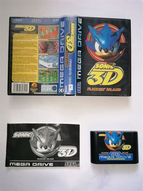 Sonic D Flickies Island Sega Mega Drive Oficjalne