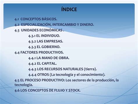 Estructura Y Funcionamiento De Una Economía Ppt